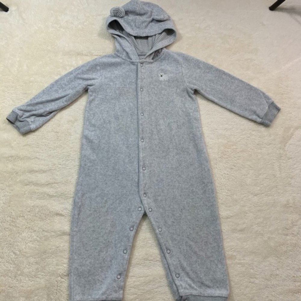 Carter’s | Polar Bear One Piece with Hood